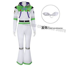 Buzz Lightyear kostým dámský overal cosplay Halloween kombinéza Toy Story uniforma ženy - náhled 7