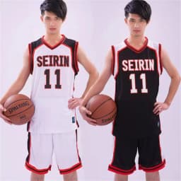 Basketbalový dres Seirin číslo 10 11 anime cosplay kostým tričko pro fanoušky sportu - náhled 7