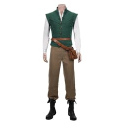 Kostým Flynn Rider Tangled pro dospělé - Karnevalový outfit na Halloween s doplňky - náhled 4