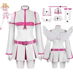 Anime Cosplay Kostým s Křídly a Parukou - Kompletní Sada pro Roleplay a Conventions - náhled 6