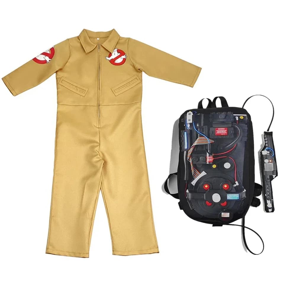 Kostým Krotitelé duchů pro děti a dospělé s protonovým batohem Halloween karneval