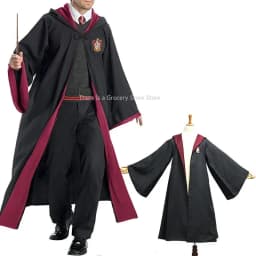 Kouzelný plášť kostým Halloween S-XXL dospělí kouzelnická róba cosplay příslušenství dárek - náhled 7