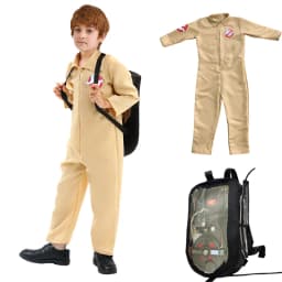 Halloweenský kostým Krotitelé duchů pro děti i dospělé s taškou a kombinézou - náhled 2