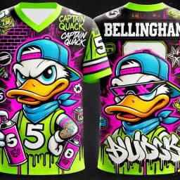 Fotbalový dres 3D potisk č.5 BELLINGHAM dětský dámský pánský tréninkové tričko krátký rukáv - náhled 5