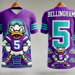 Fotbalový dres 3D potisk č.5 BELLINGHAM dětský dámský pánský tréninkové tričko krátký rukáv - náhled 7