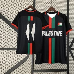 Palestinský fotbalový dres 2025 tréninkový set mládež dospělí commemorative tričko - náhled 2