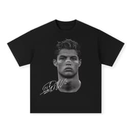 Pánské bavlněné tričko s krátkým rukávem - retro streetwear styl pro muže i ženy - náhled 2
