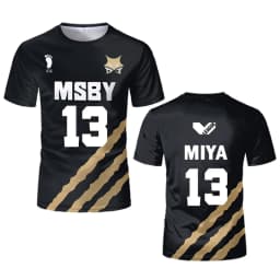 Volejbalový dres anime cosplay tričko pro muže ženy děti prodyšné uniforma top - náhled 4