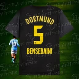 Fotbalový dres Borussia Dortmund venkovní klasický tréninkový komplet pro dospělé i děti - náhled 2