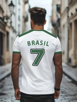 Pánský fotbalový dres číslo 7 - prodyšný mesh sportovní tričko pro léto - náhled 3