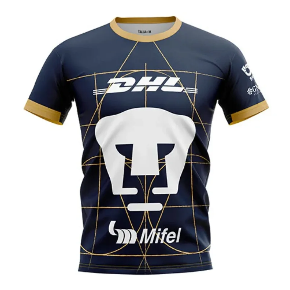 Fotbalový dres UNAM 2024/25 domácí a venkovní pro muže i ženy prodyšný rychleschnoucí