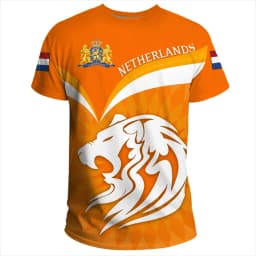 Fotbalový dres Nizozemsko 2024 pánský tričko 3D tisk oranžový sport jersey - náhled 5