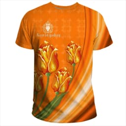 Fotbalový dres Nizozemsko 2024 pánský tričko 3D tisk oranžový sport jersey - náhled 6