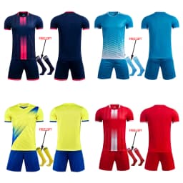 Fotbalový dres pro dospělé a děti - fotbalové uniformy sportovní oblečení tréninkové soupravy - náhled 2
