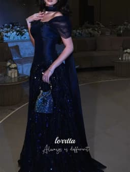 Luxusní společenské šaty pro ženy elegantní dlouhé večerní šaty plesové glamour - náhled 7