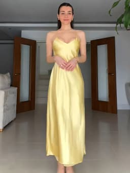 Elegantní dámské letní šaty s výstřihem do V, sexy volné společenské maxi šaty bez zad - náhled 7