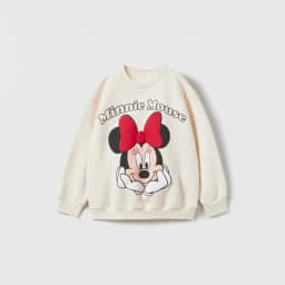 Dětská mikina s kapucí Minnie Mouse - roztomilý jarní/podzimní svetr pro dívky - náhled 6