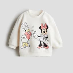Dětská mikina s kapucí Minnie Mouse - roztomilý jarní/podzimní svetr pro dívky - náhled 4