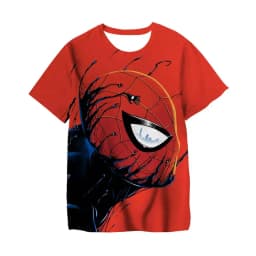 3D Potištěné Dětské Tričko Superhrdina - Moderní Streetwear Pro Kluky a Holky - náhled 3