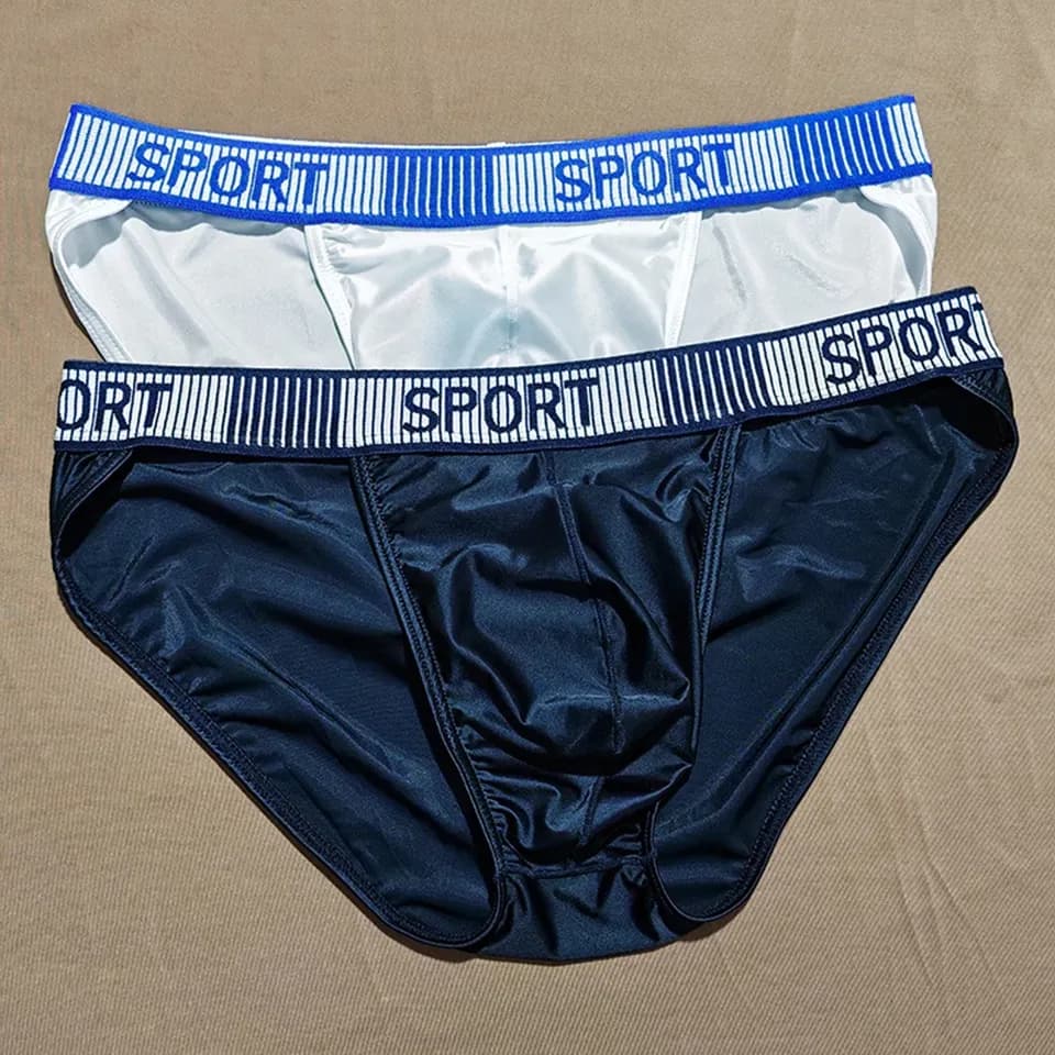 Pánské prodyšné pohodlné spodní prádlo s elastickým pasem a anatomickým střihem