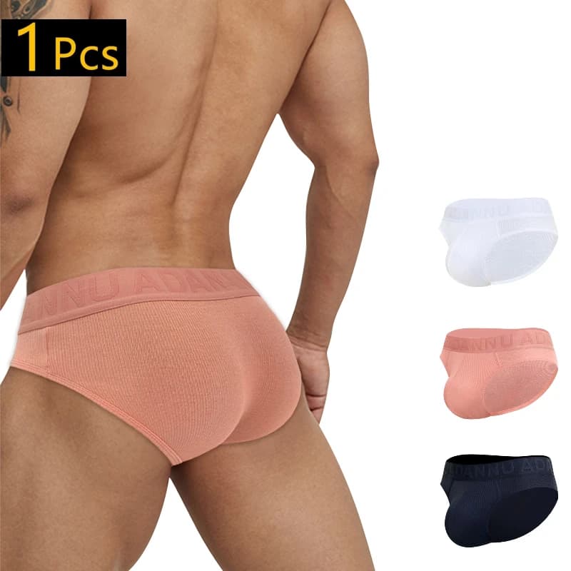 Pánské módní spodní prádlo Modal prodyšné pohodlné bikiny vysoký střih štíhlý design