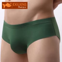 Pánské hedvábné boxerky prodyšné pohodlné módní spodní prádlo S-XL černé - náhled 2