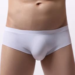 Pánské hedvábné boxerky prodyšné pohodlné módní spodní prádlo S-XL černé - náhled 3