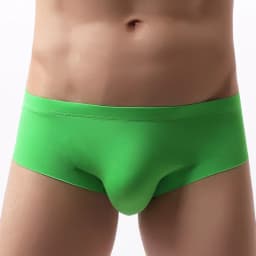 Pánské hedvábné boxerky prodyšné pohodlné módní spodní prádlo S-XL černé - náhled 4