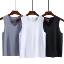 Pánské sportovní tílko slim fit prodyšné bezešvé elastické letní tílko fitness - náhled 4