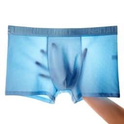 Pánské hedvábné boxerky z bambusového vlákna - prodyšné pohodlné spodní prádlo L-6XL - náhled 4