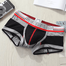 Pánské bavlněné vintage boxerky nízký střih 3 barevné varianty pohodlné prádlo - náhled 2