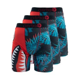 Pánské boxerky sada 3ks prodyšné módní vzory elastické pohodlné spodní prádlo XXL - náhled 5