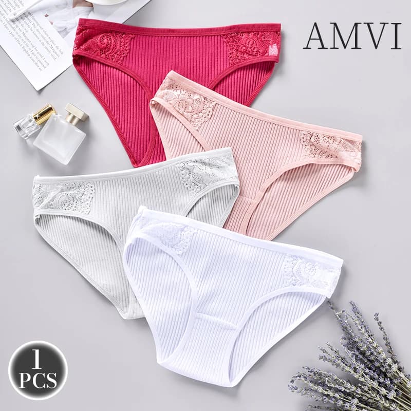 Dámské bavlněné kalhotky seamless prodyšné pohodlné spodní prádlo sexy střih