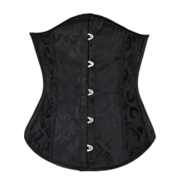Dámský krajkový korzet s pushup efektem - sexy gothic design, štíhlicí spodní prádlo S-2XL - náhled 3
