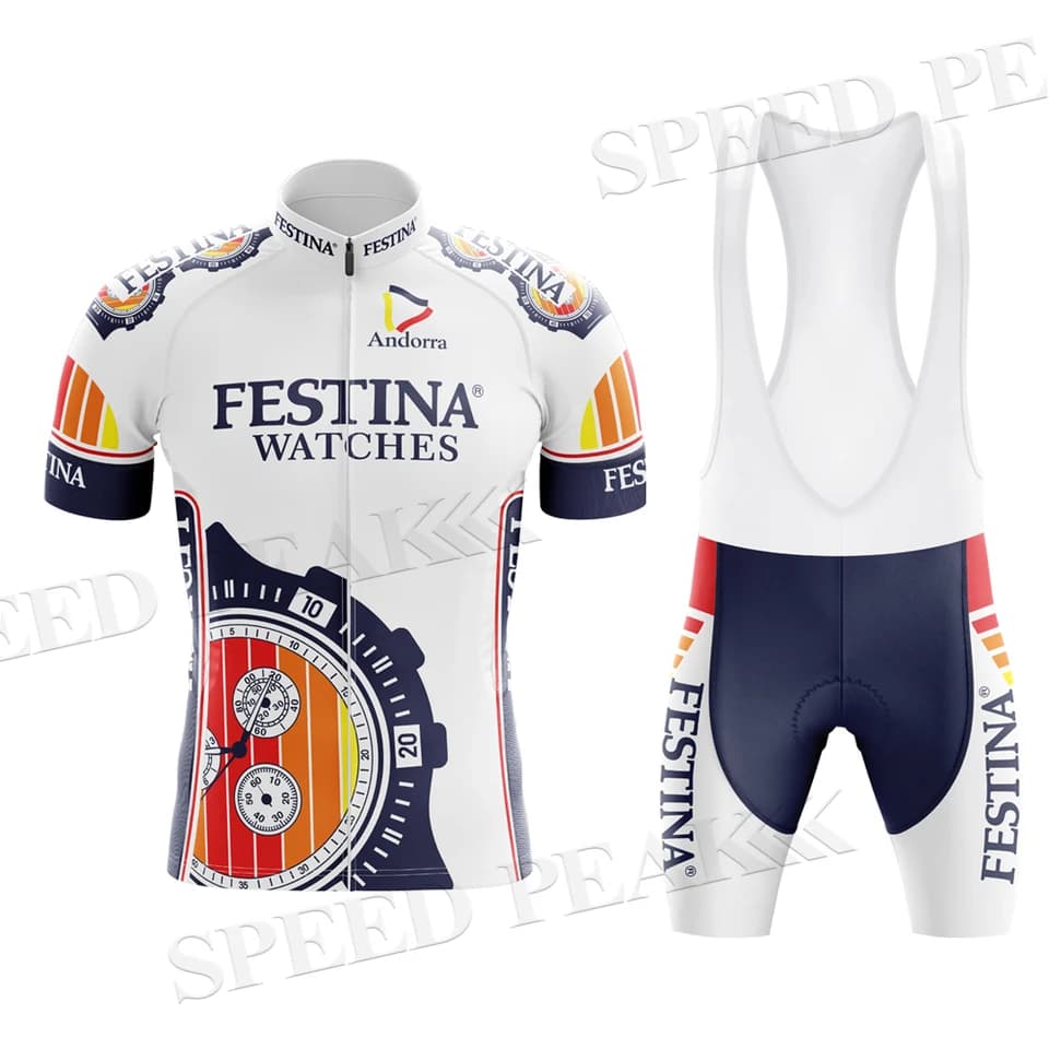 Cyklistický dres a kraťasy pánské letní prodyšné profesionální cyklo oblečení MTB