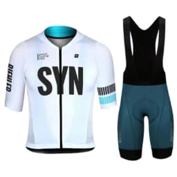 Letní cyklistický dres pánský prodyšný rychleschnoucí MTB set kraťasy + tričko - náhled 5