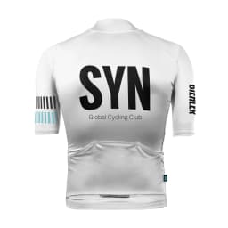 Lehký cyklistický dres pánský bílý prodyšný sportovní MTB krátký rukáv prémová kvalita - náhled 6