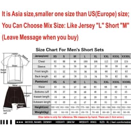 Pánský cyklistický komplet dres + kraťasy - prodyšný MTB cyklodres pro silniční kolo - náhled 7