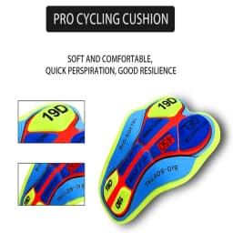 Pánský cyklistický dres set letní MTB volný střih prodyšný sportovní komplet červený - náhled 7