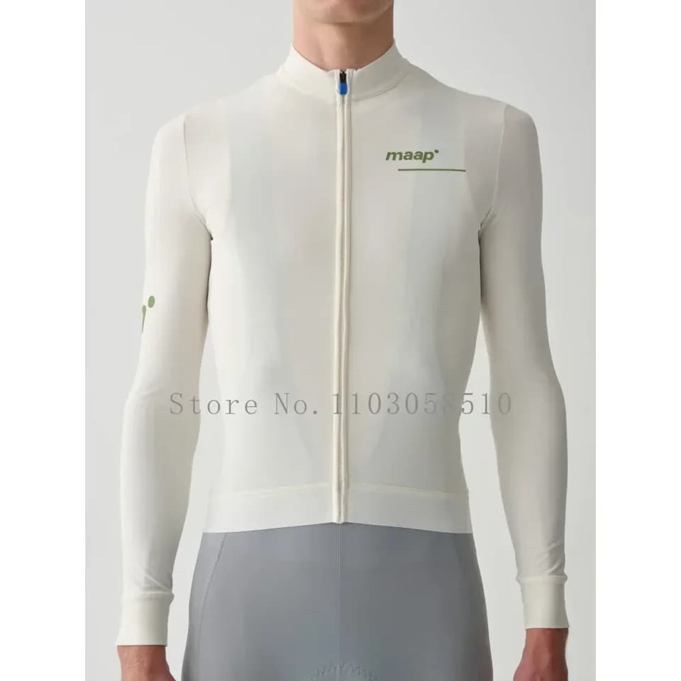 Pánský cyklistický dres prodyšný lehký MTB silniční dlouhý rukáv černý reflexní