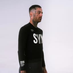 Pánský cyklistický dres dlouhý rukáv MTB silniční kolo prodyšný sportovní dres - náhled 5