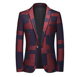 Pánské společenské sako slim fit letní elegantní blazer béžová barva XXL - náhled 4