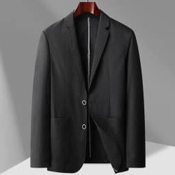 Pánská letní saka - tenký elegantní blazer pro volný čas s prodyšnou ochranou proti slunci - náhled 5