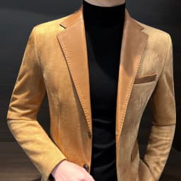 Pánská jarní bunda - elegantní vintage sako, módní střih, prémiová kvalita - náhled 3