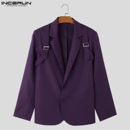 Pánský elegantní blazer - moderní střih, pohodlné sako na každodenní nošení, štíhlý design - náhled 5