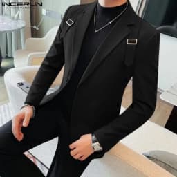 Pánský elegantní blazer - moderní střih, pohodlné sako na každodenní nošení, štíhlý design - náhled 3