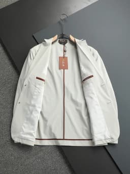 Pánský elegantní oblek slim fit prodyšný formální společenský oblek béžový - náhled 4