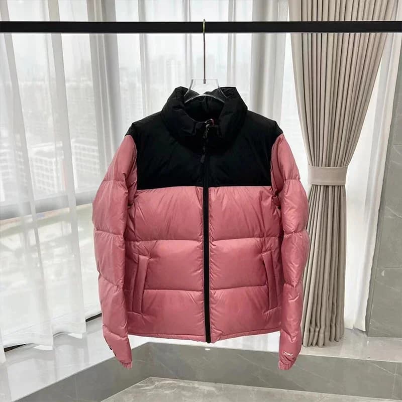 Pánská zimní péřová bunda s kapucí, prošívaná, teplá, voděodolná, vel. S-7XL