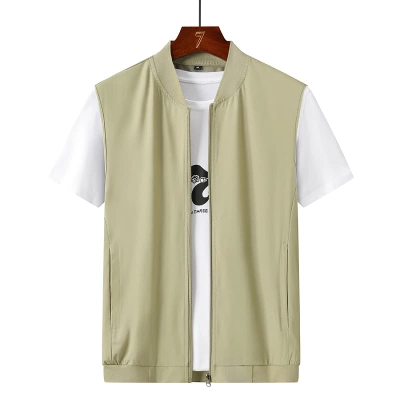 Prodyšná pánská sportovní vesta - lehká pro outdoor, túry, rybaření a aktivní odpočinek