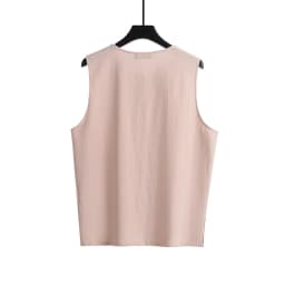 Pánská lněná vesta - elegantní společenský oděv pro muže, letní móda, casual businesswear - náhled 4
